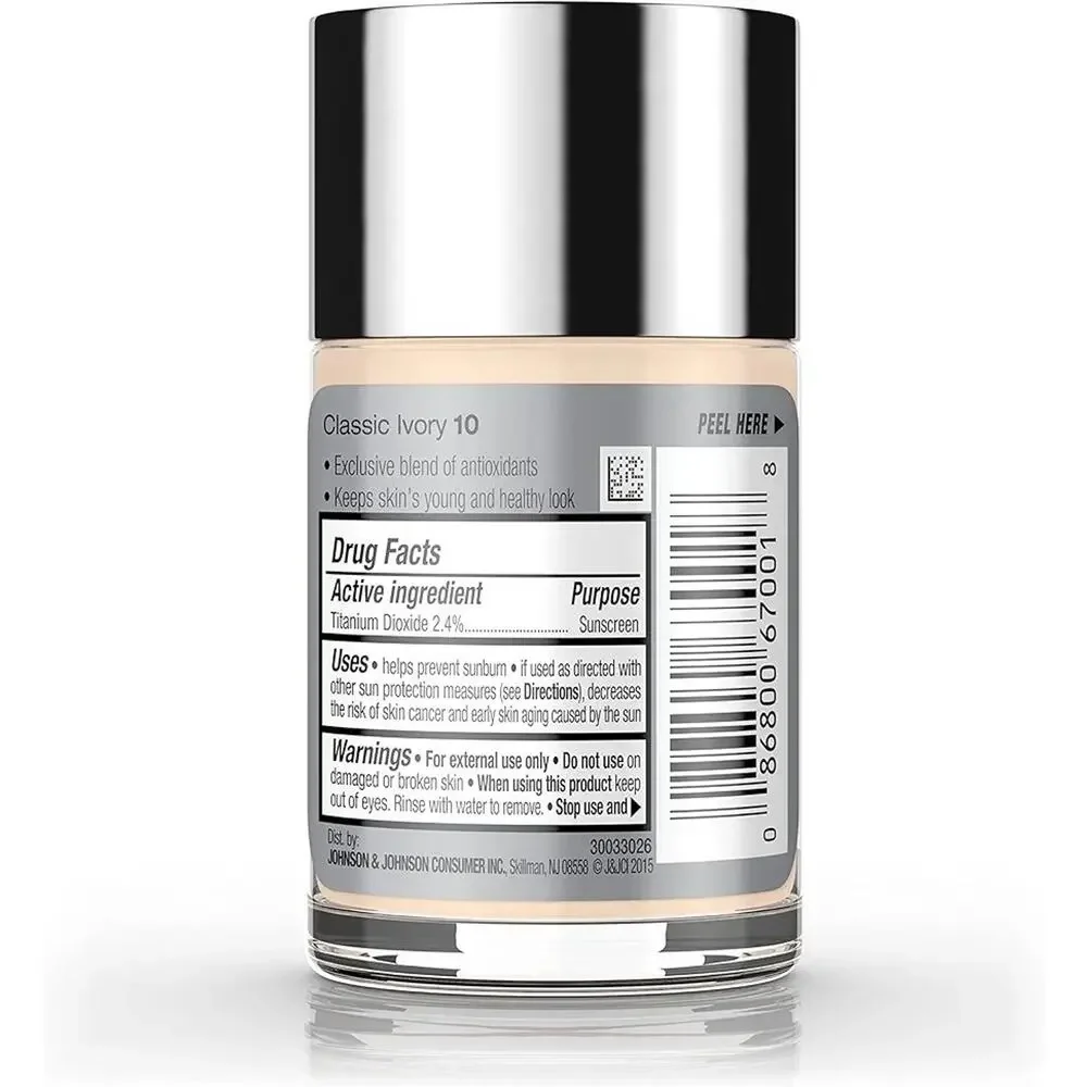 Neutrogena Healthy Skin Liquid Foundation, 10 Classic Ivory, 1 fl. oz..